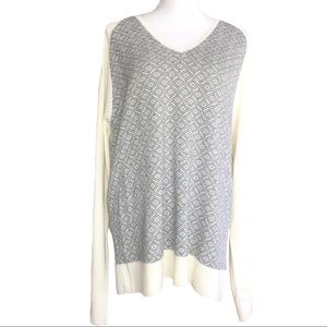 Club Monaco Italian Merino Sweater XL Oversized